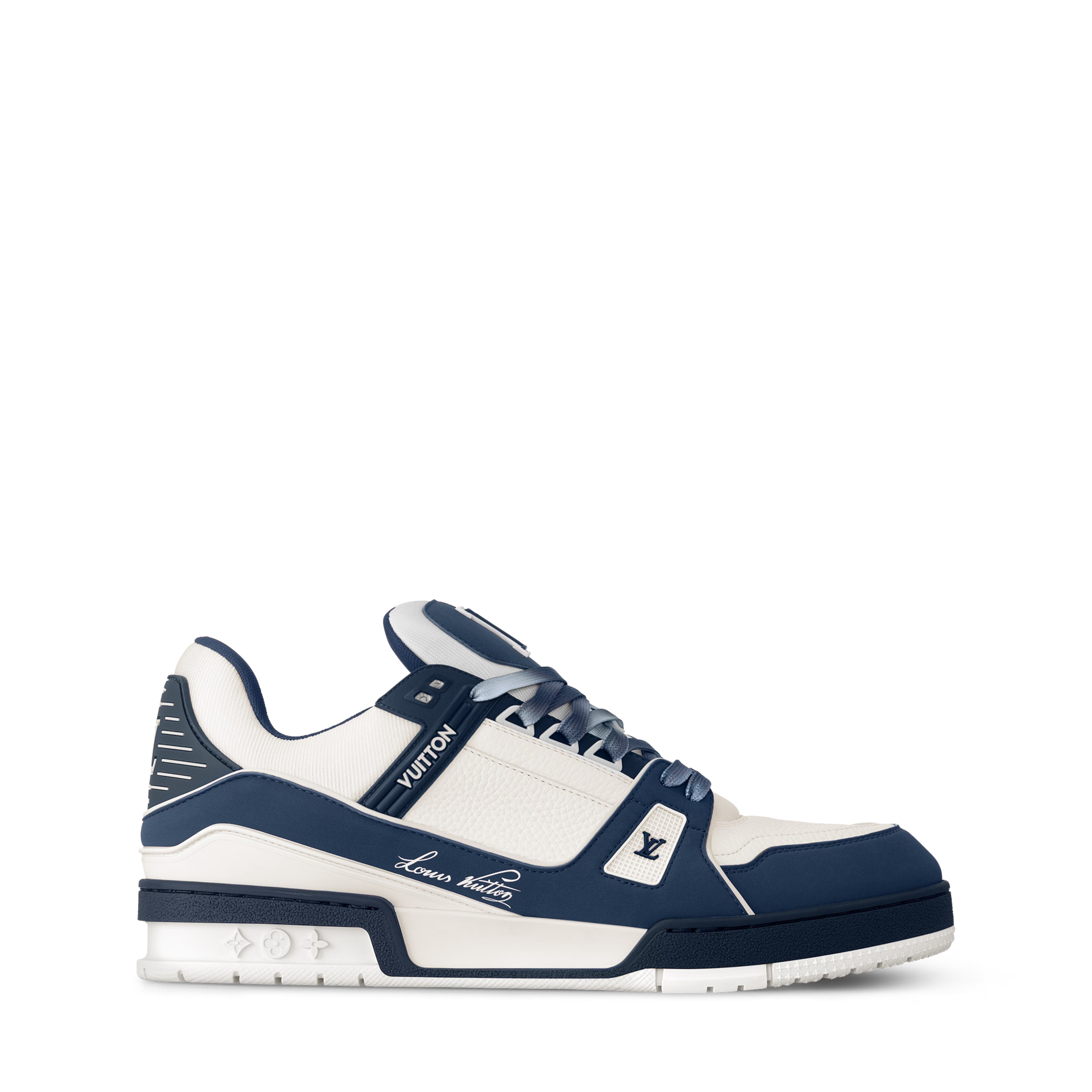 Louis Vuitton - LV Trainer - Beige / Rouge - Vue 2