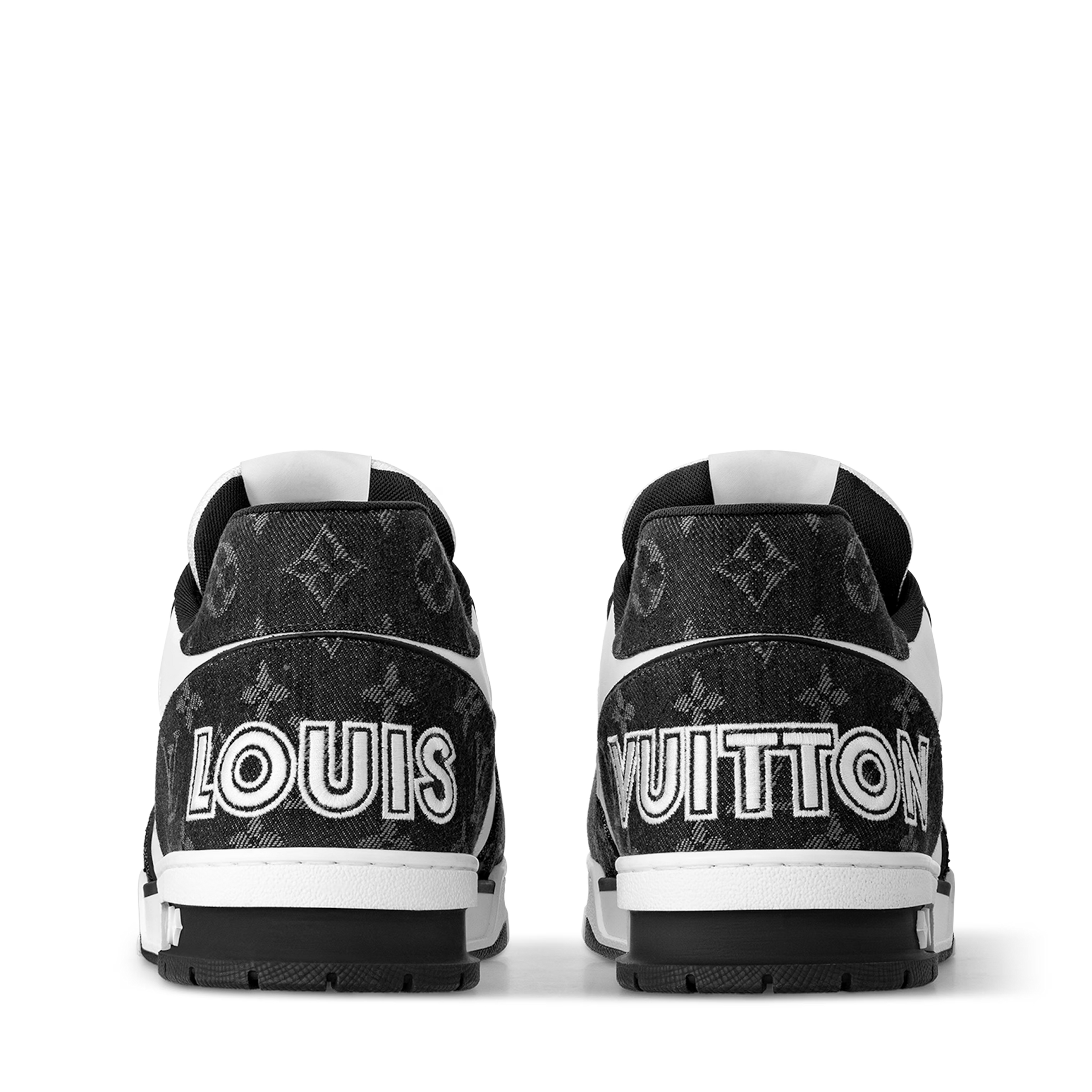 Louis Vuitton - LV Trainer - Noir / Gris - Vue 8