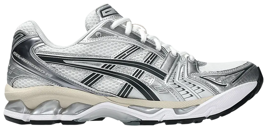Asics - Gel-Kayano 14 - White Graphite Grey - Vue 1
