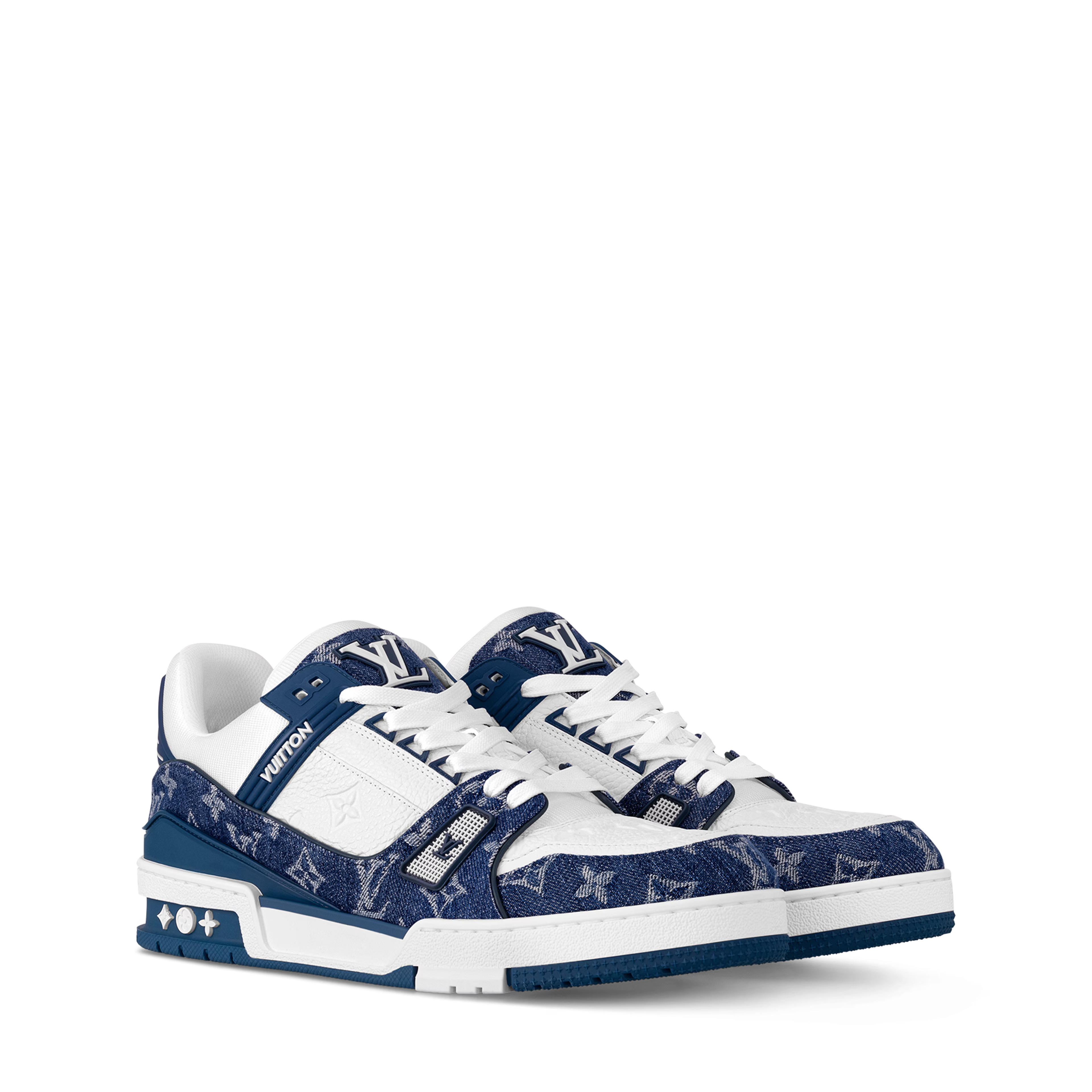 Louis Vuitton - LV Trainer - Gris / Noir - Vue 6