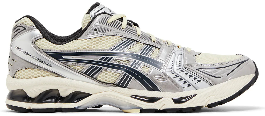 Asics - Gel-Kayano 14 - Oyster White Steeple Grey - Vue 1