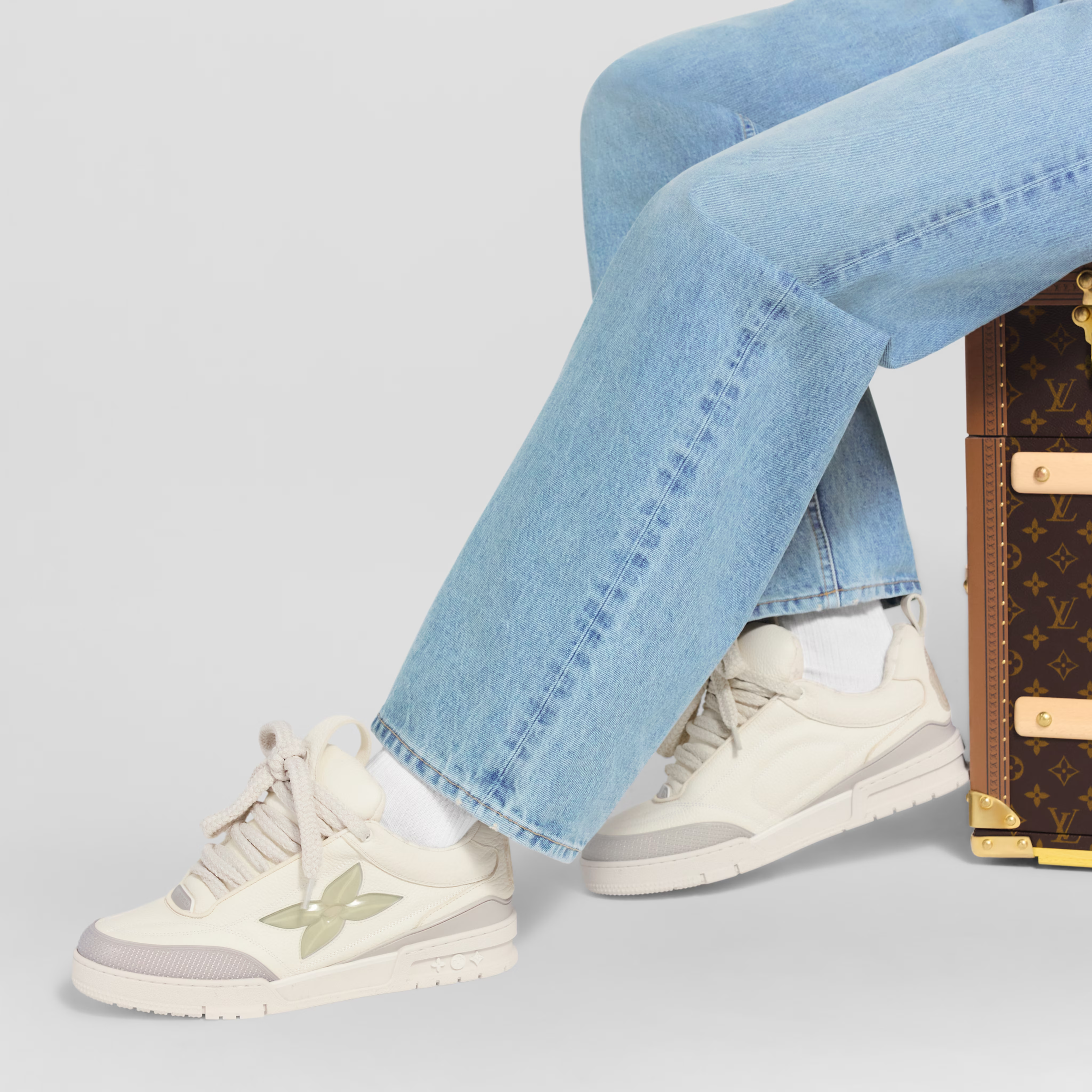 Louis Vuitton - LV Skate - Noir / Beige - Vue 4