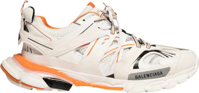 Balenciaga - Track - Blancheorange - Vue 1