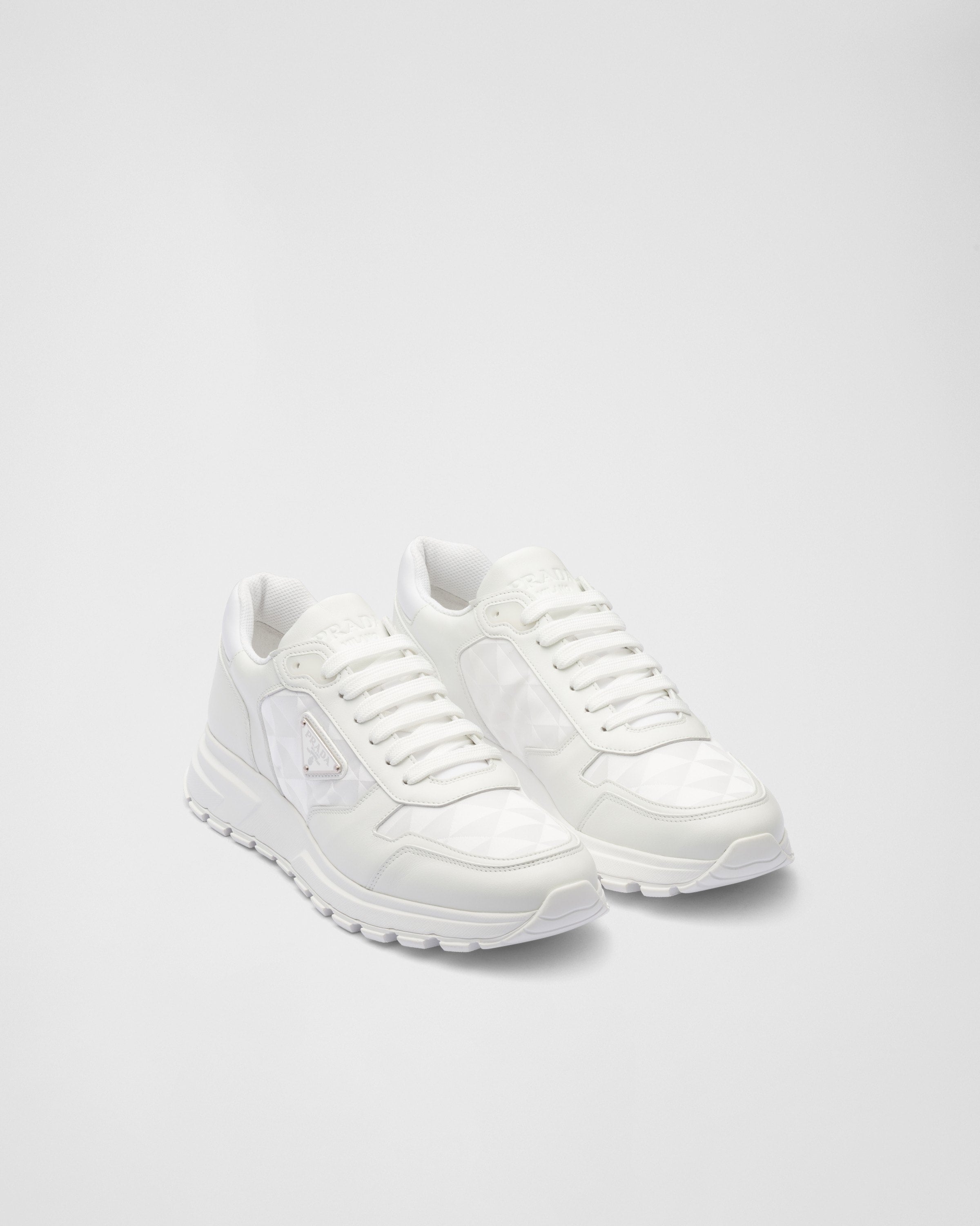 Prada - Downtown Leather - Blanc - Vue 2