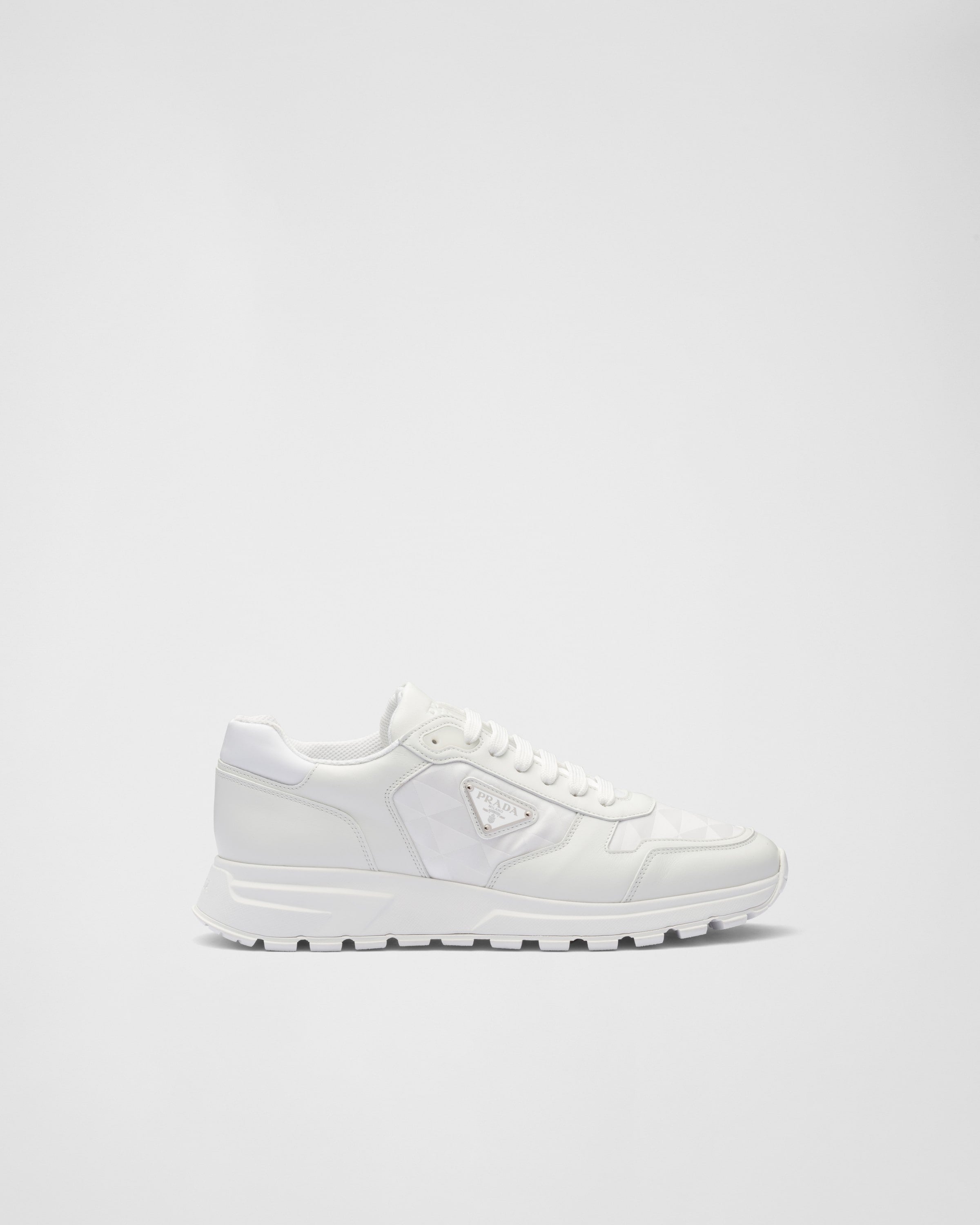 Prada - Downtown Leather - Blanc - Vue 1