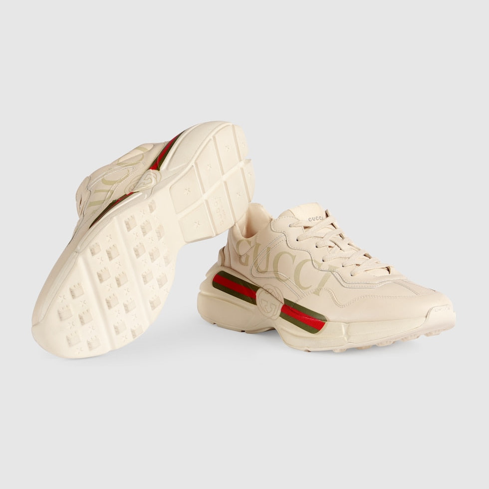 Gucci - Rhyton - Logo Vintage Cuir - Vue 5