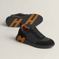 Hermès - Bouncing - Noir / Orange - Vue 1