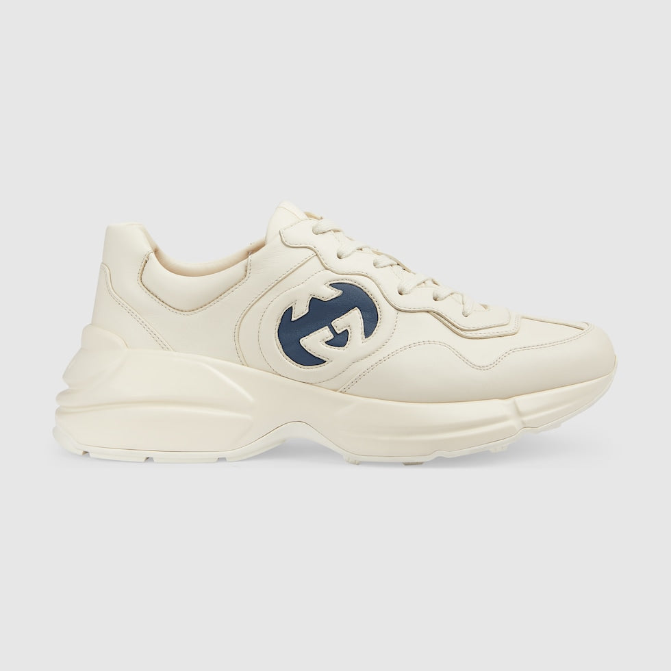 Gucci - Rhyton - Logo Vintage Cuir - Vue 1