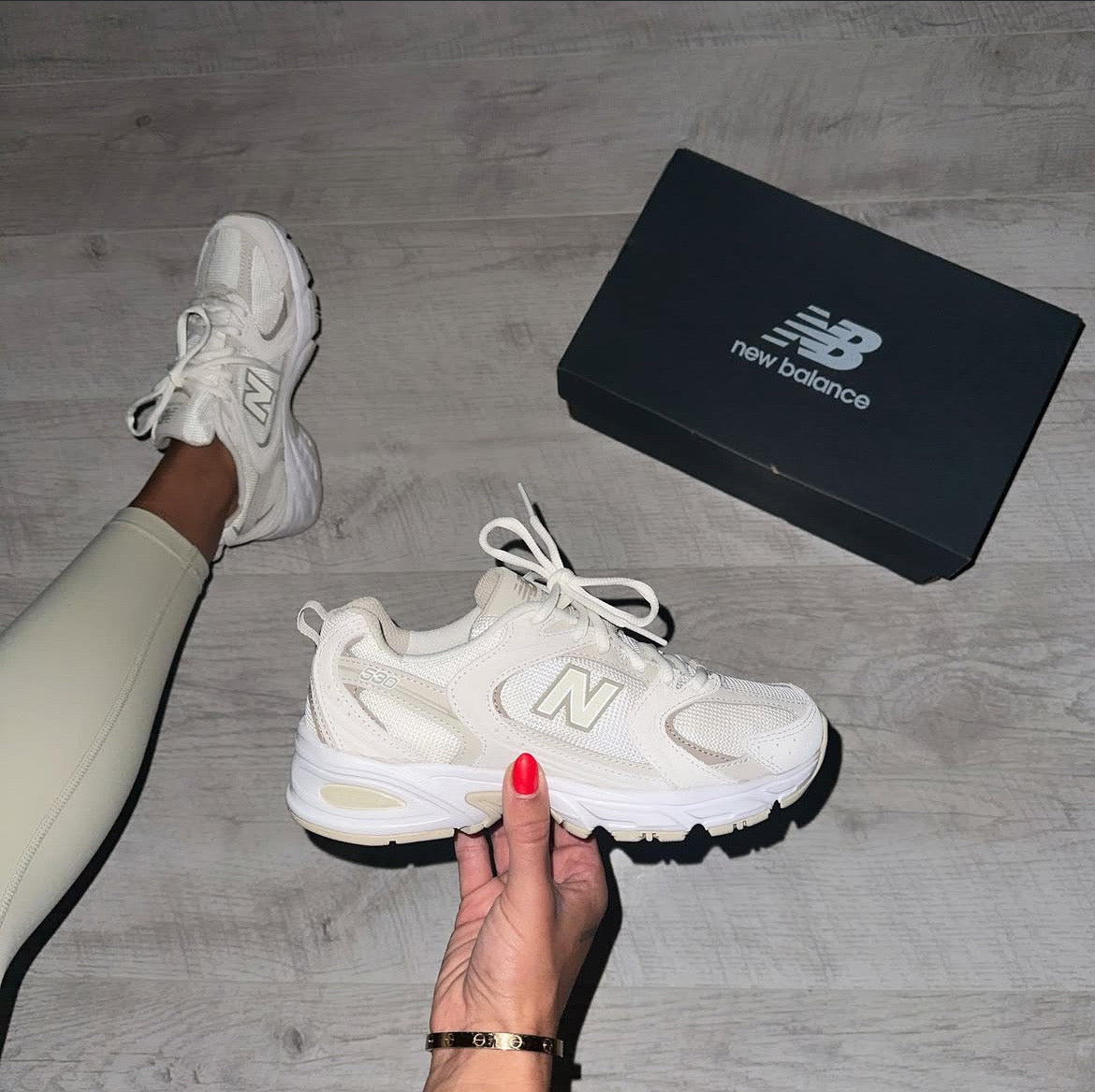 New Balance - 530 - Off White - Vue 1