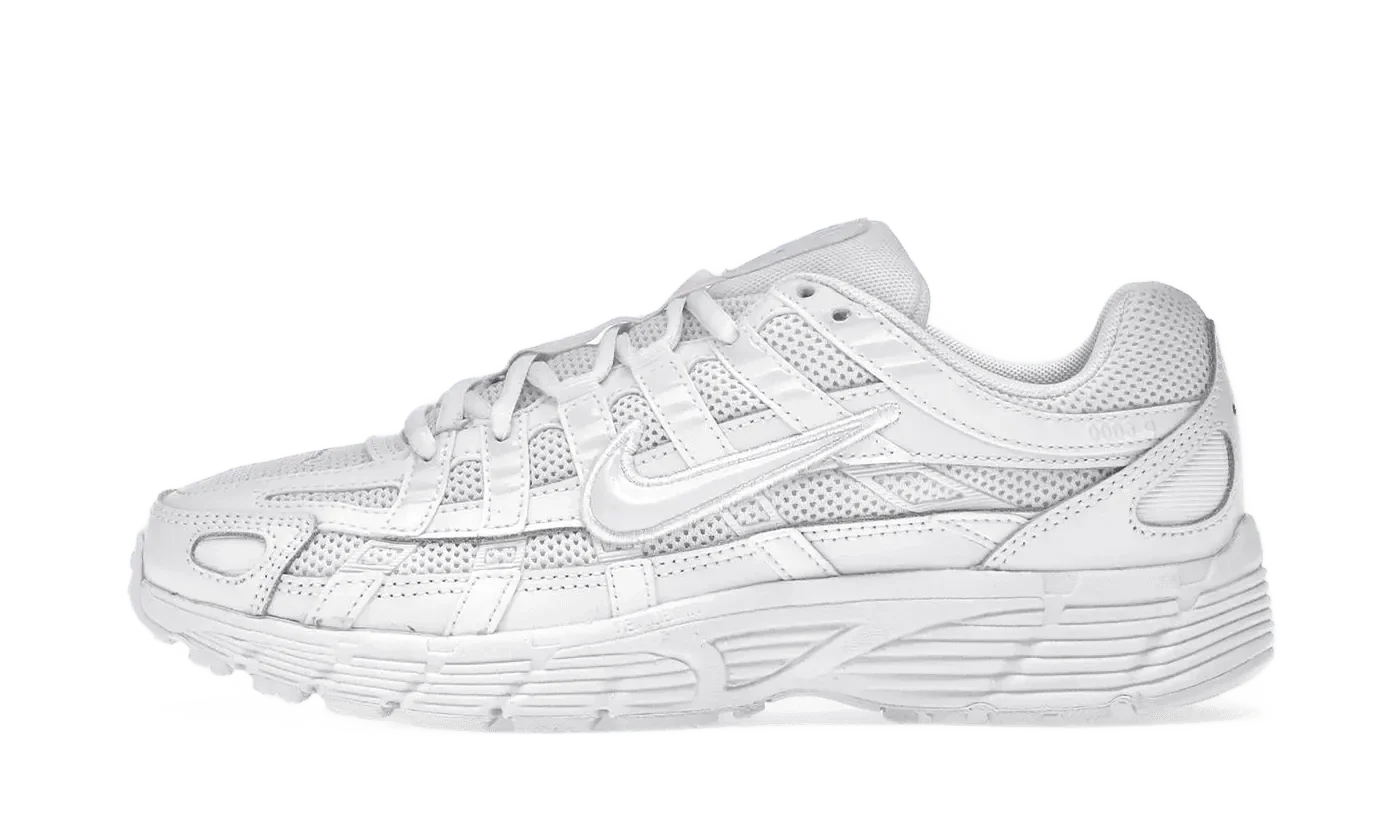 Nike - P-6000 - Triple White - Vue 1