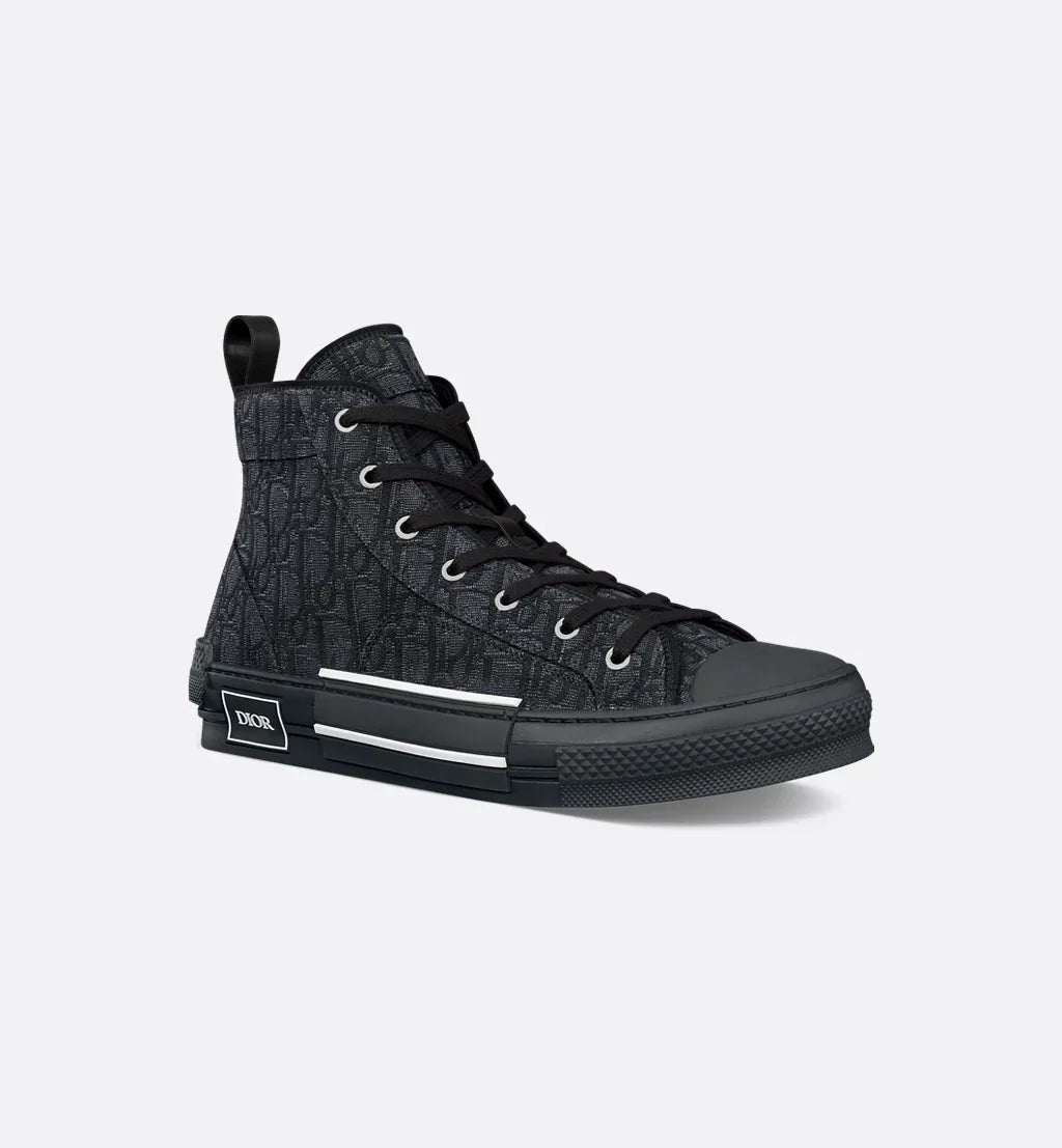Dior - B23 High - Black - Vue 2