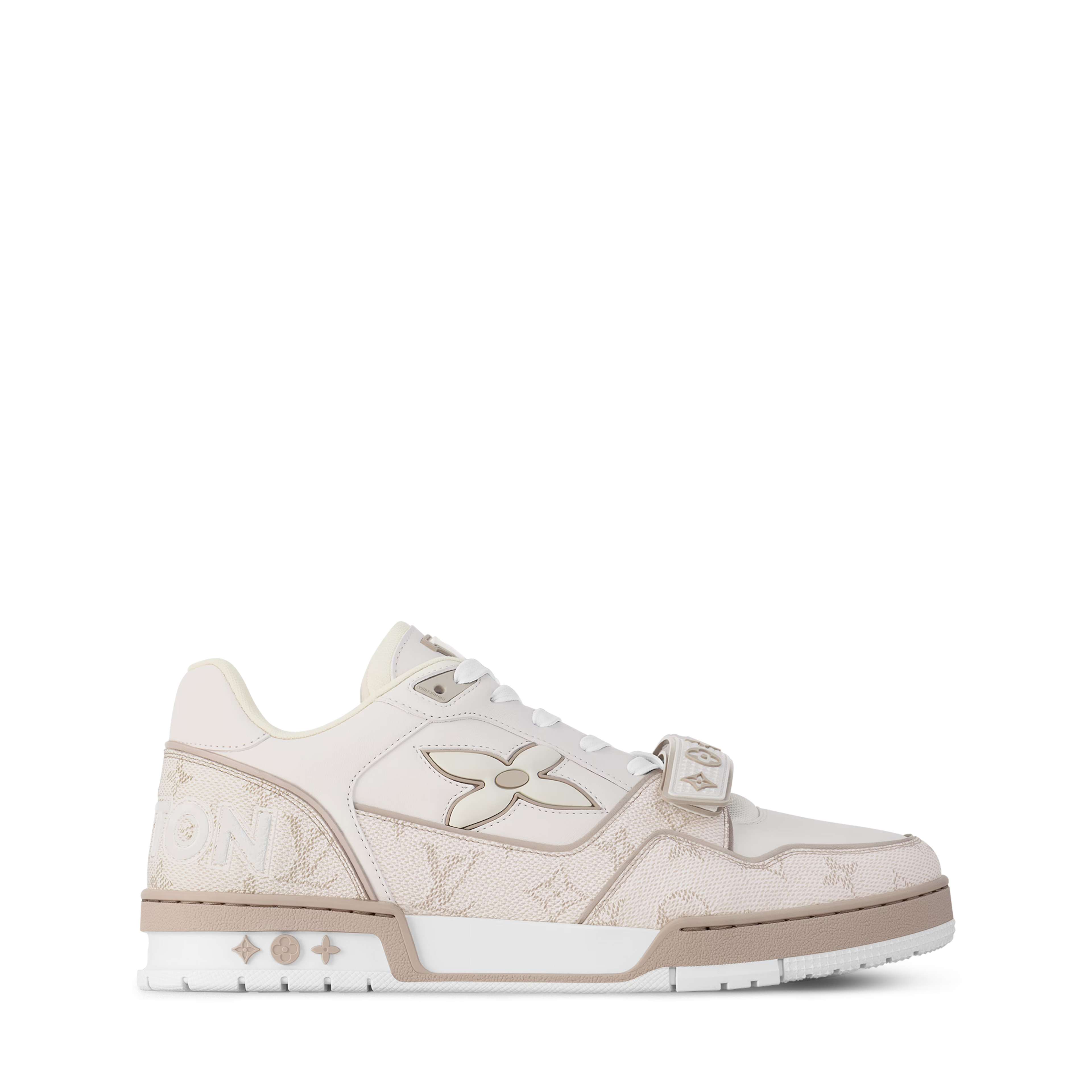 Louis Vuitton - LV Trainer - Beige / Bleu - Vue 6