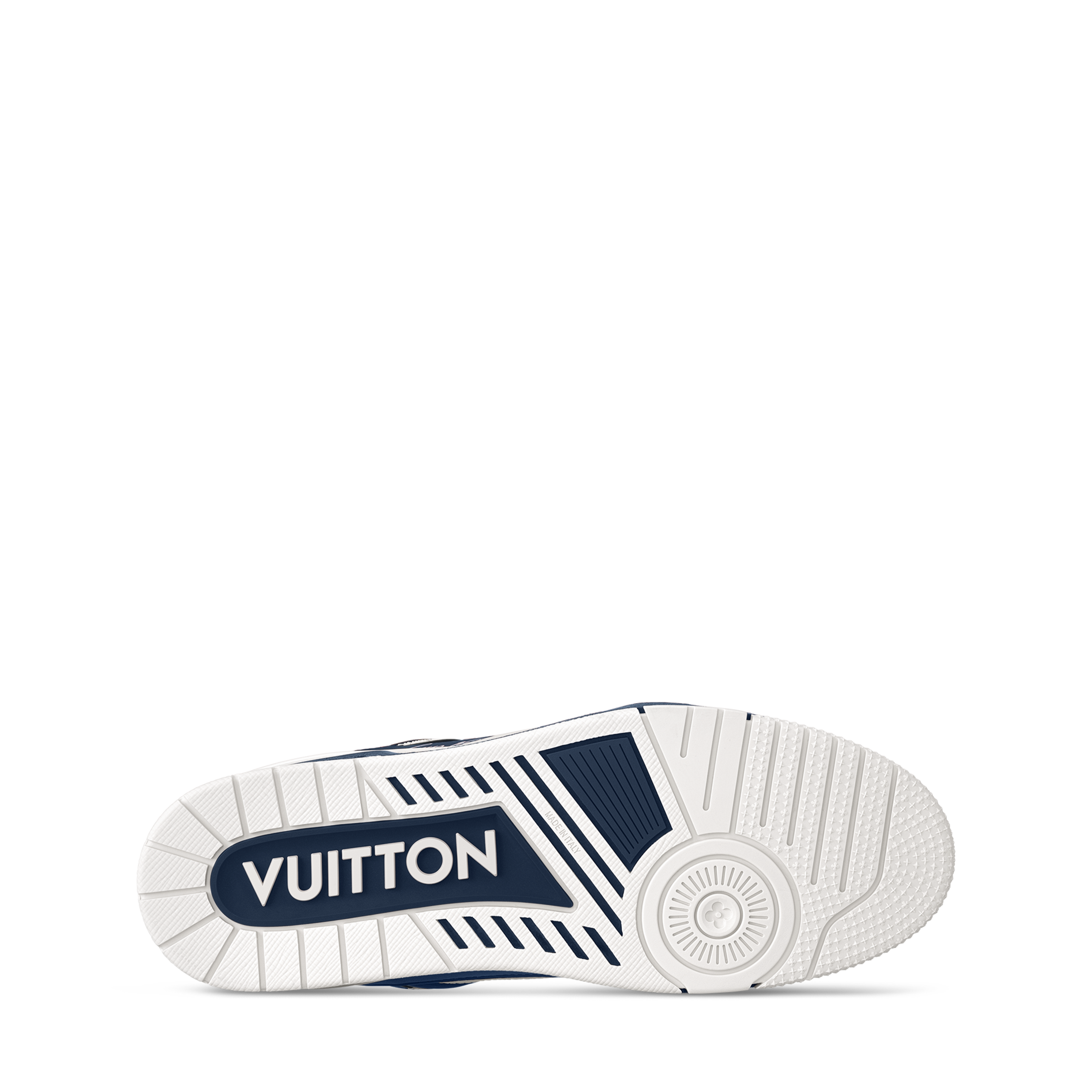 Louis Vuitton - LV Trainer - Beige / Rouge - Vue 4