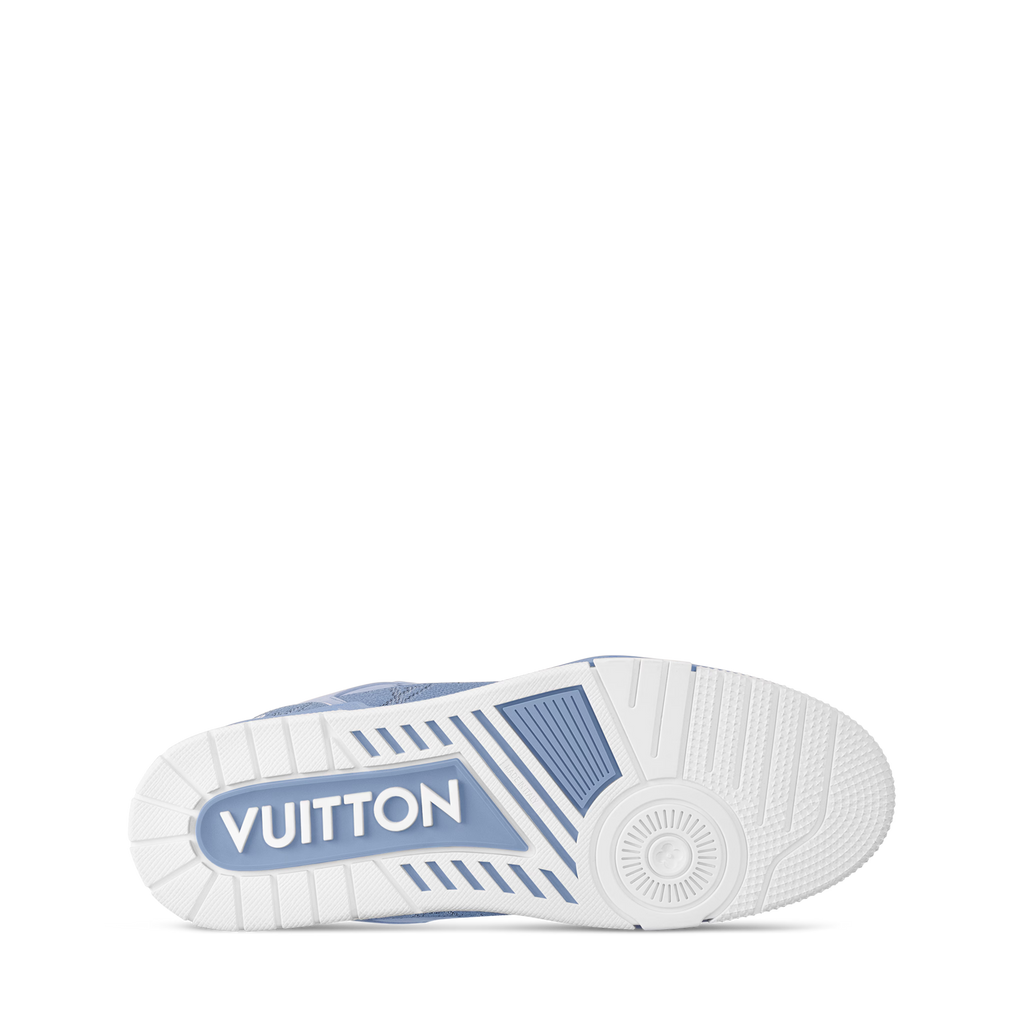 Louis Vuitton - LV Trainer - Bleu / Beige - Vue 10
