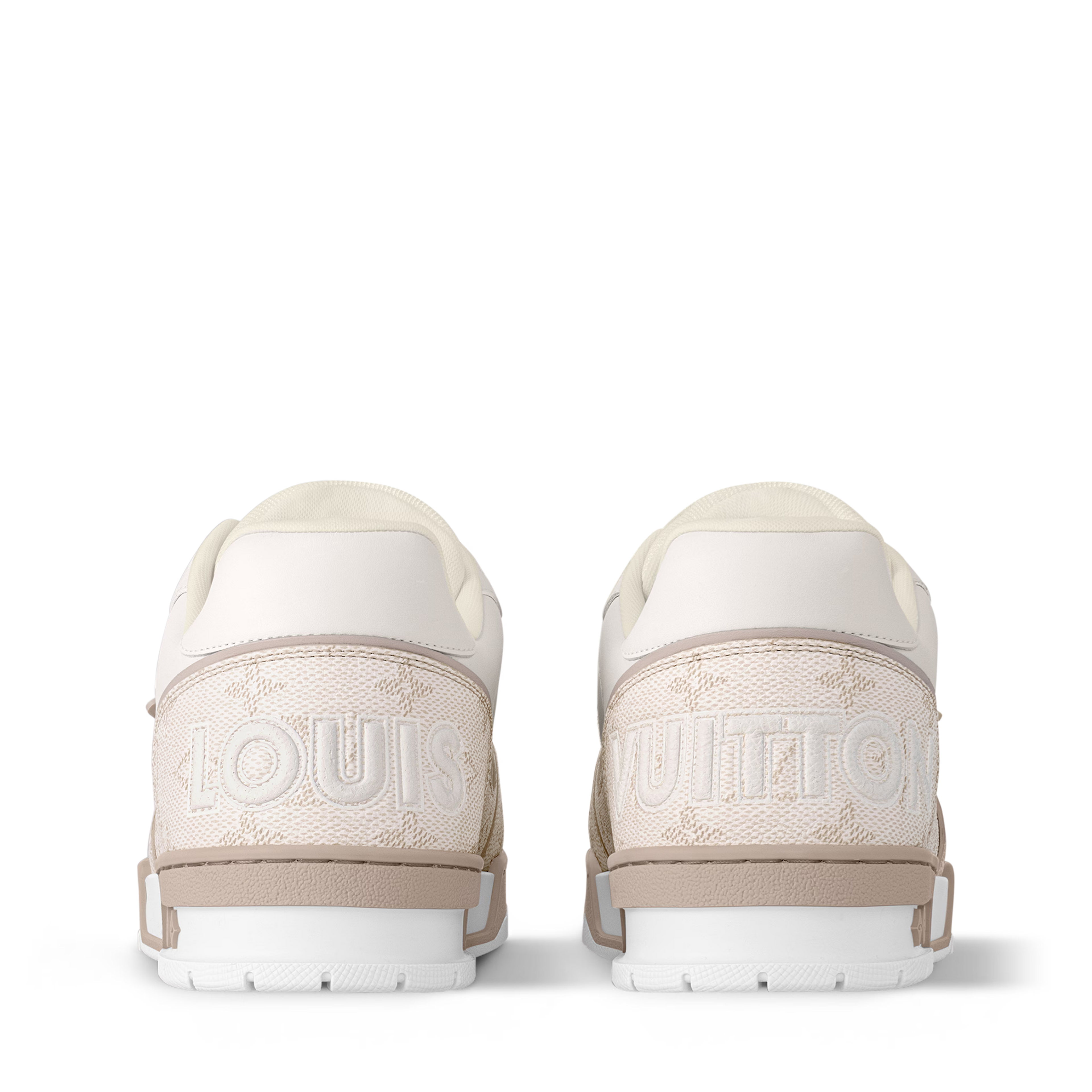 Louis Vuitton - LV Trainer - Bleu / Beige - Vue 3
