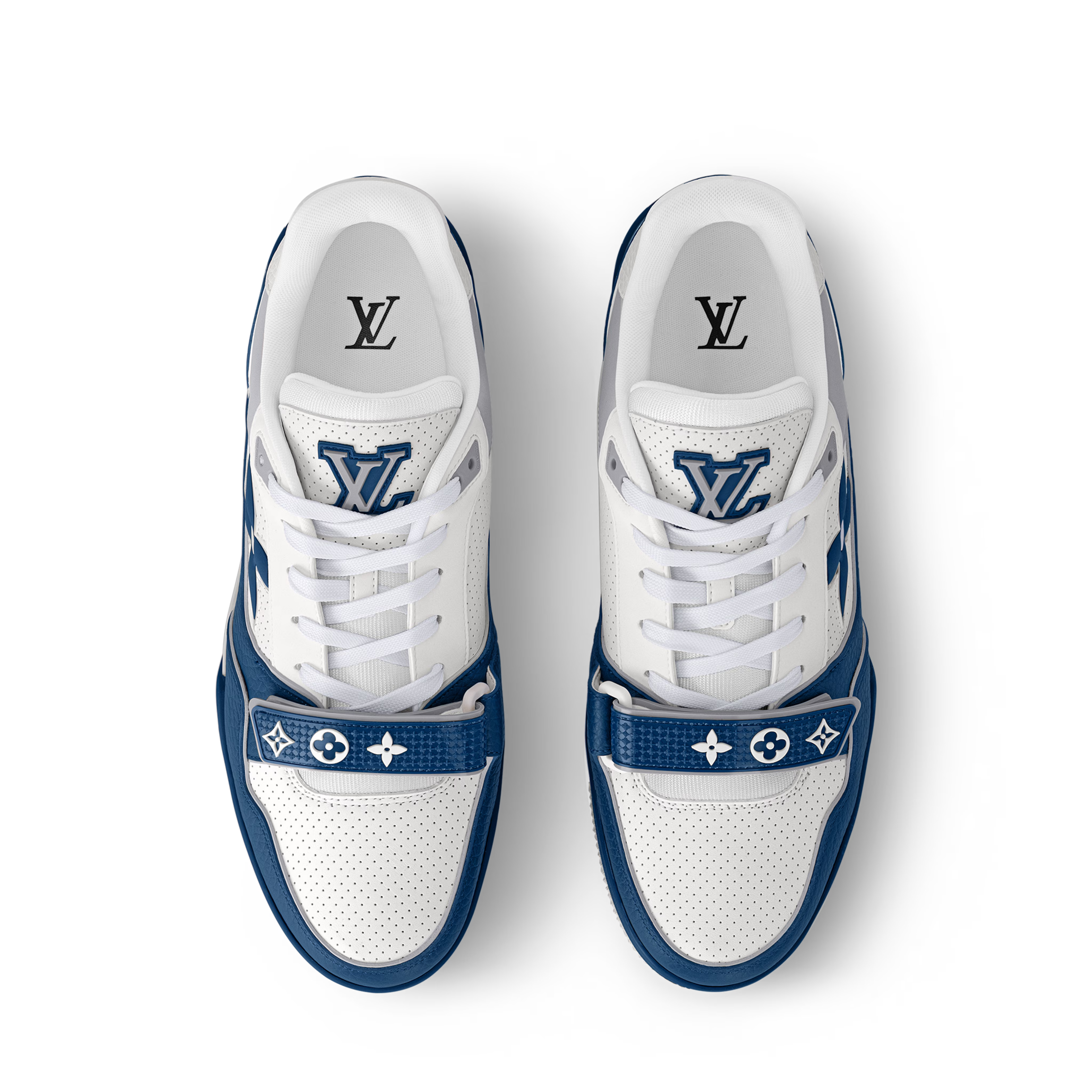 Louis Vuitton - LV Trainer - Noir / Bleu - Vue 5