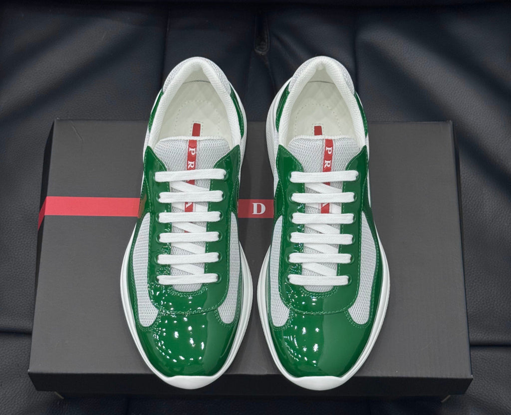 Prada - America's Cup - Sneakers Prd America S Cup Green - Vue 3