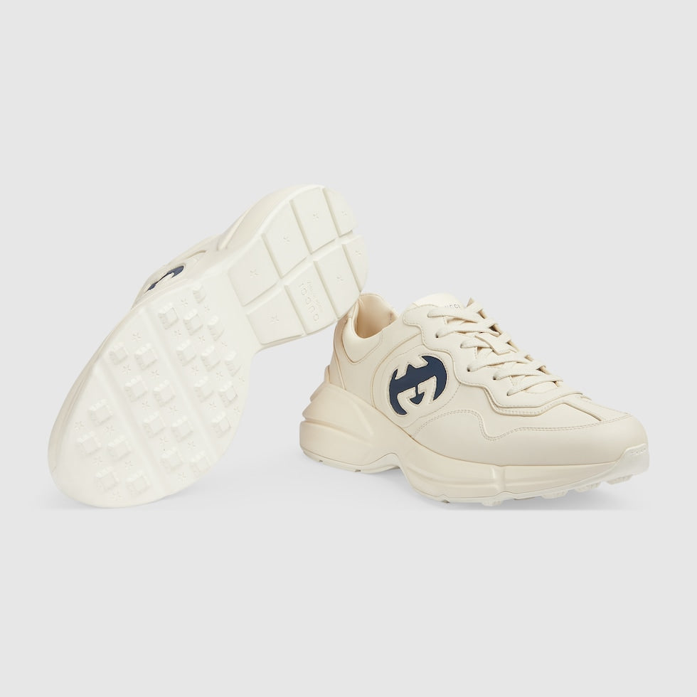 Gucci - Rhyton - Logo Vintage Cuir - Vue 5