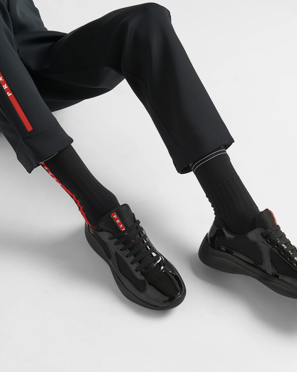 Prada - Downtown Leather - Coloris Sneaker - Vue 6
