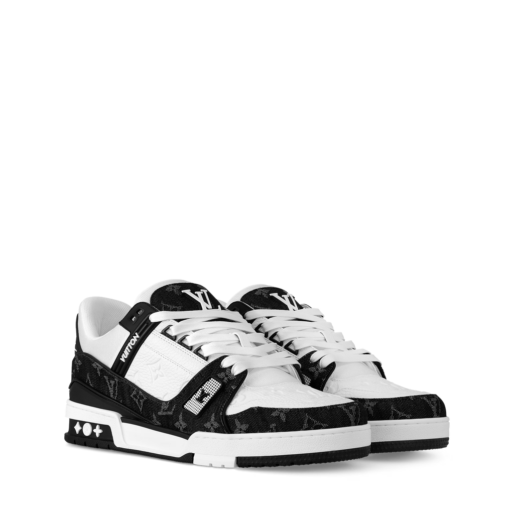 Louis Vuitton - LV Trainer - Bleu / Noir - Vue 2