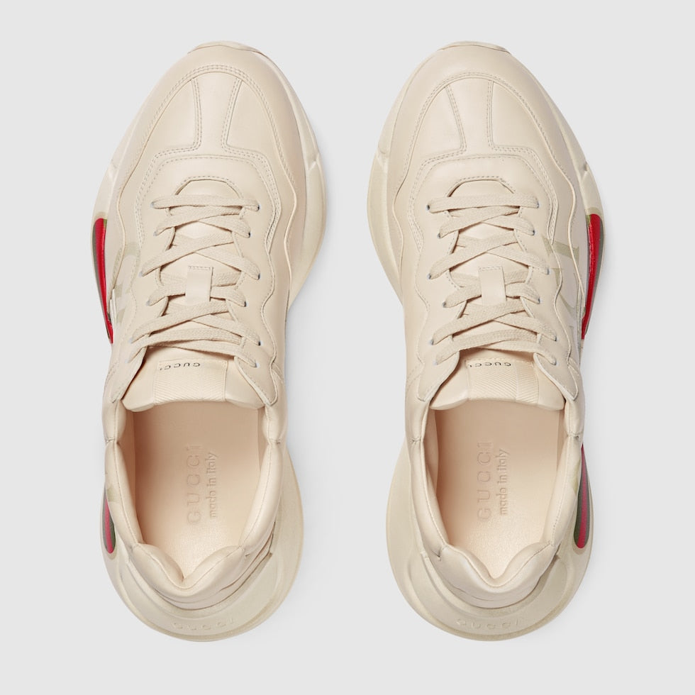 Gucci - Rhyton - Logo Vintage Cuir - Vue 3