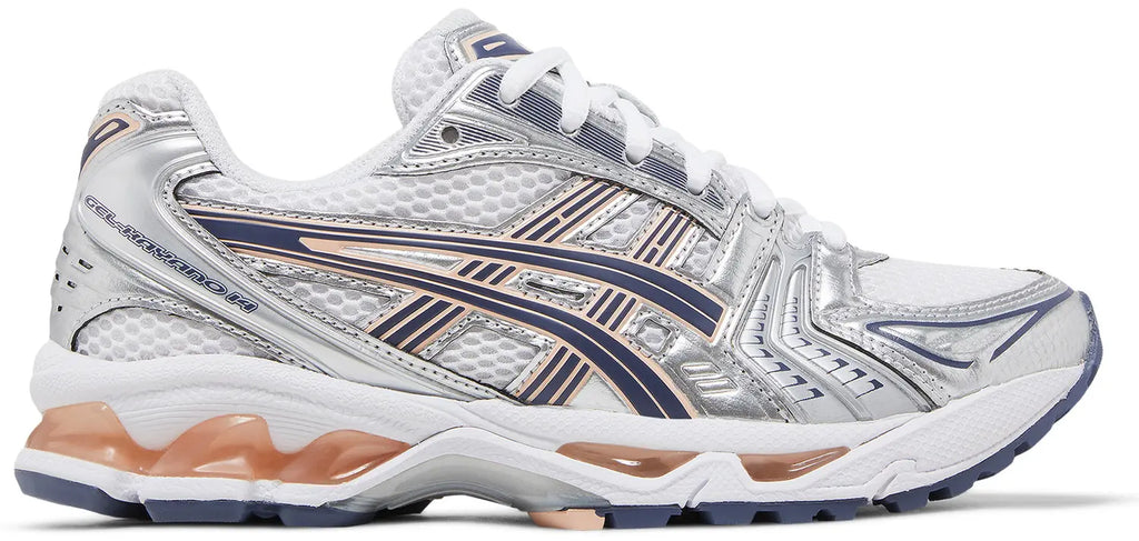 Asics - Gel-Kayano 14 - White Thunder Blue - Vue 1