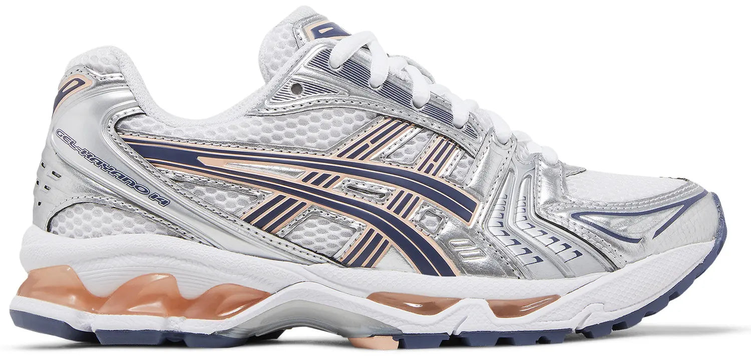 Asics - Gel-Kayano 14 - White Thunder Blue - Vue 1