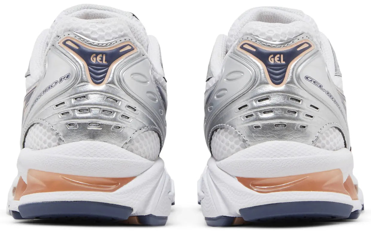 Asics - Gel-Kayano 14 - White Thunder Blue - Vue 4