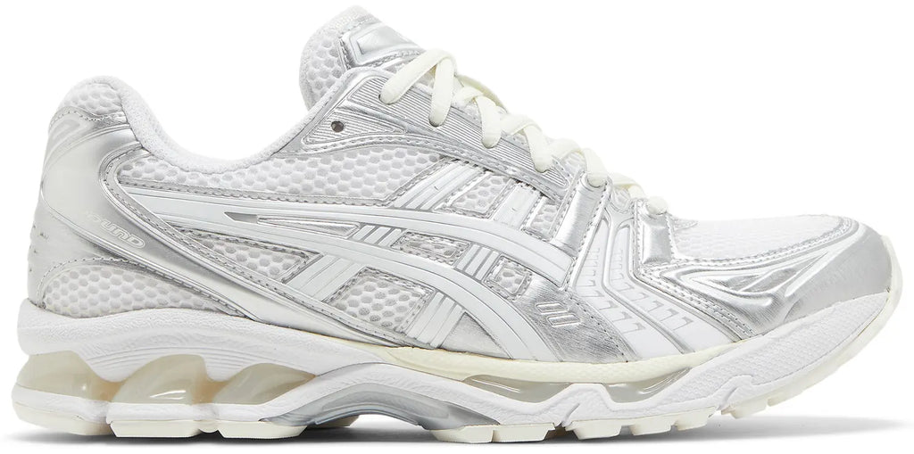 Asics - Gel-Kayano 14 - Silver White - Vue 1