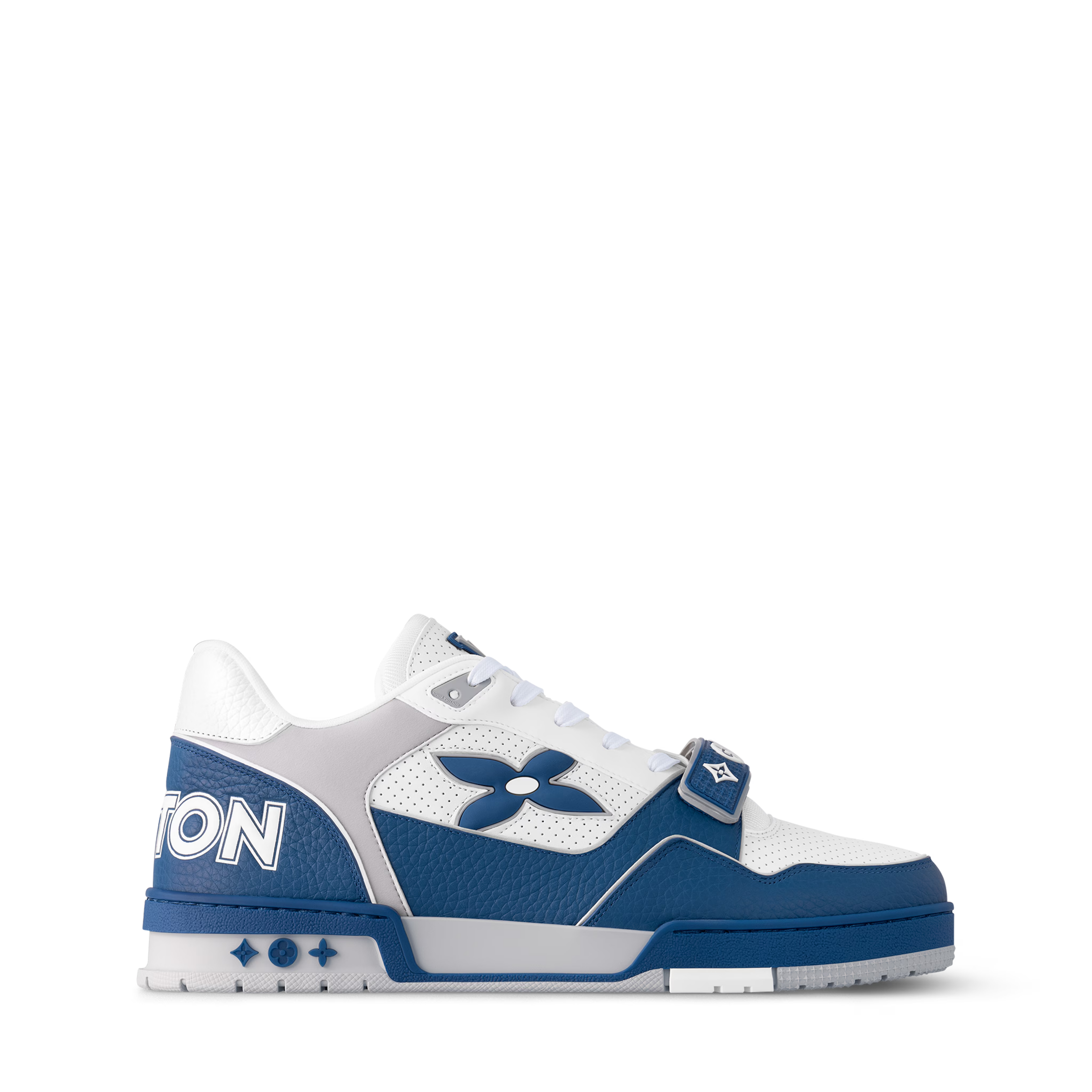 Louis Vuitton - LV Trainer - Noir / Bleu - Vue 4
