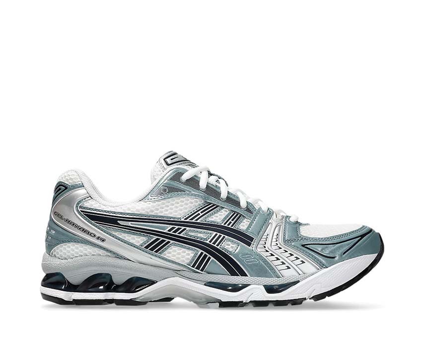 Asics - Gel-Kayano 14 - White Fjord Grey - Vue 1