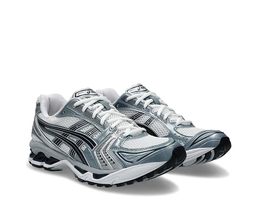 Asics - Gel-Kayano 14 - White Fjord Grey - Vue 2