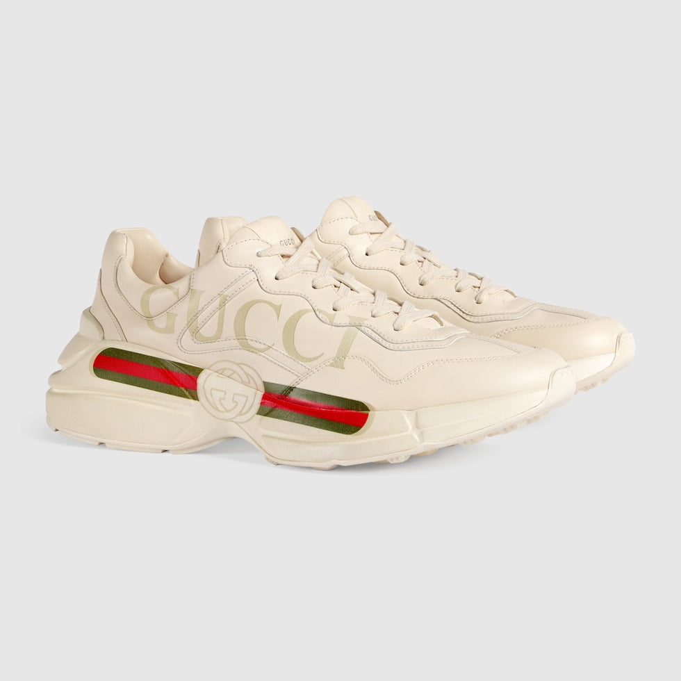 Gucci - Rhyton - Logo Vintage Cuir - Vue 2