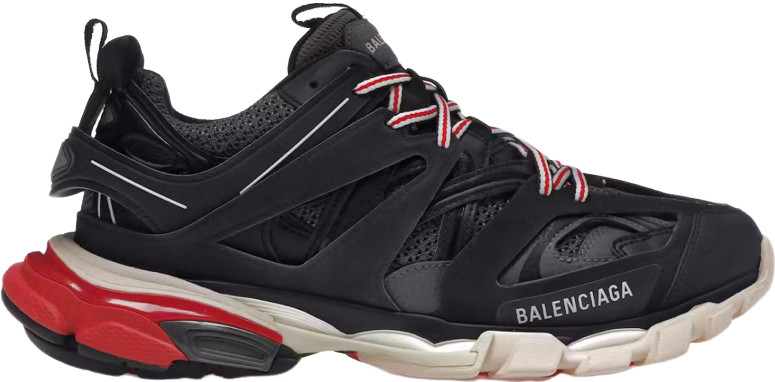 Balenciaga - Track - Noiretrouge - Vue 1
