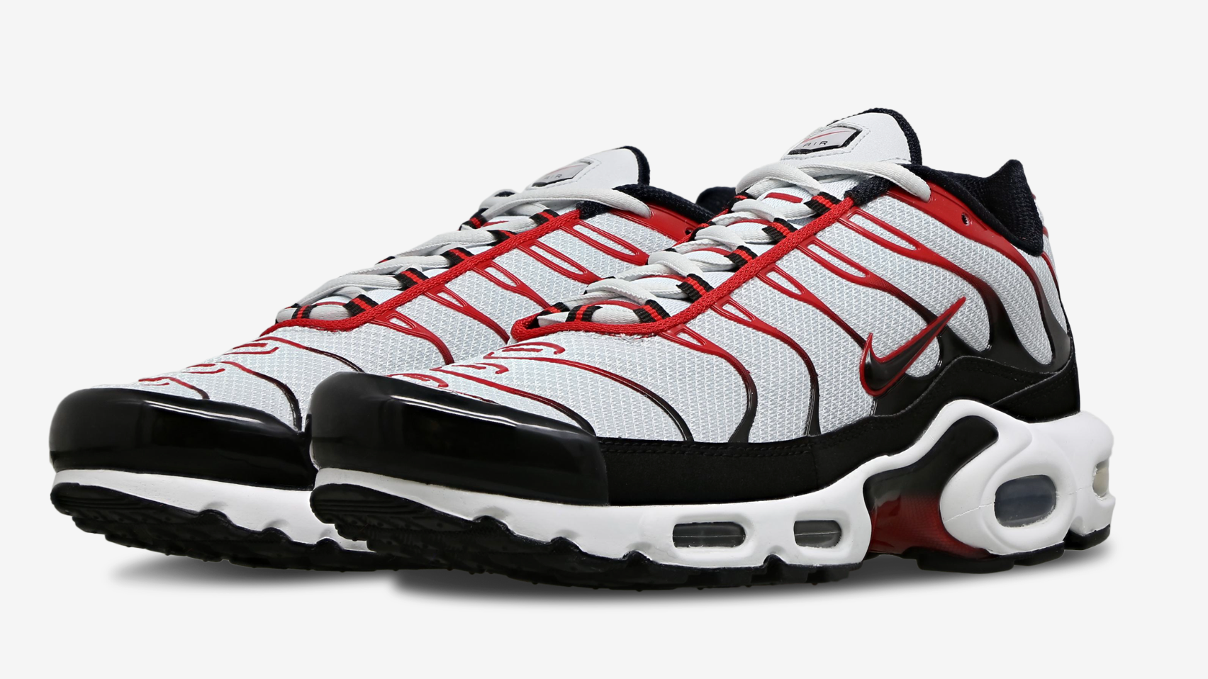 Nike - Air Max - Tuned 1 Rouge Blanc - Vue 2