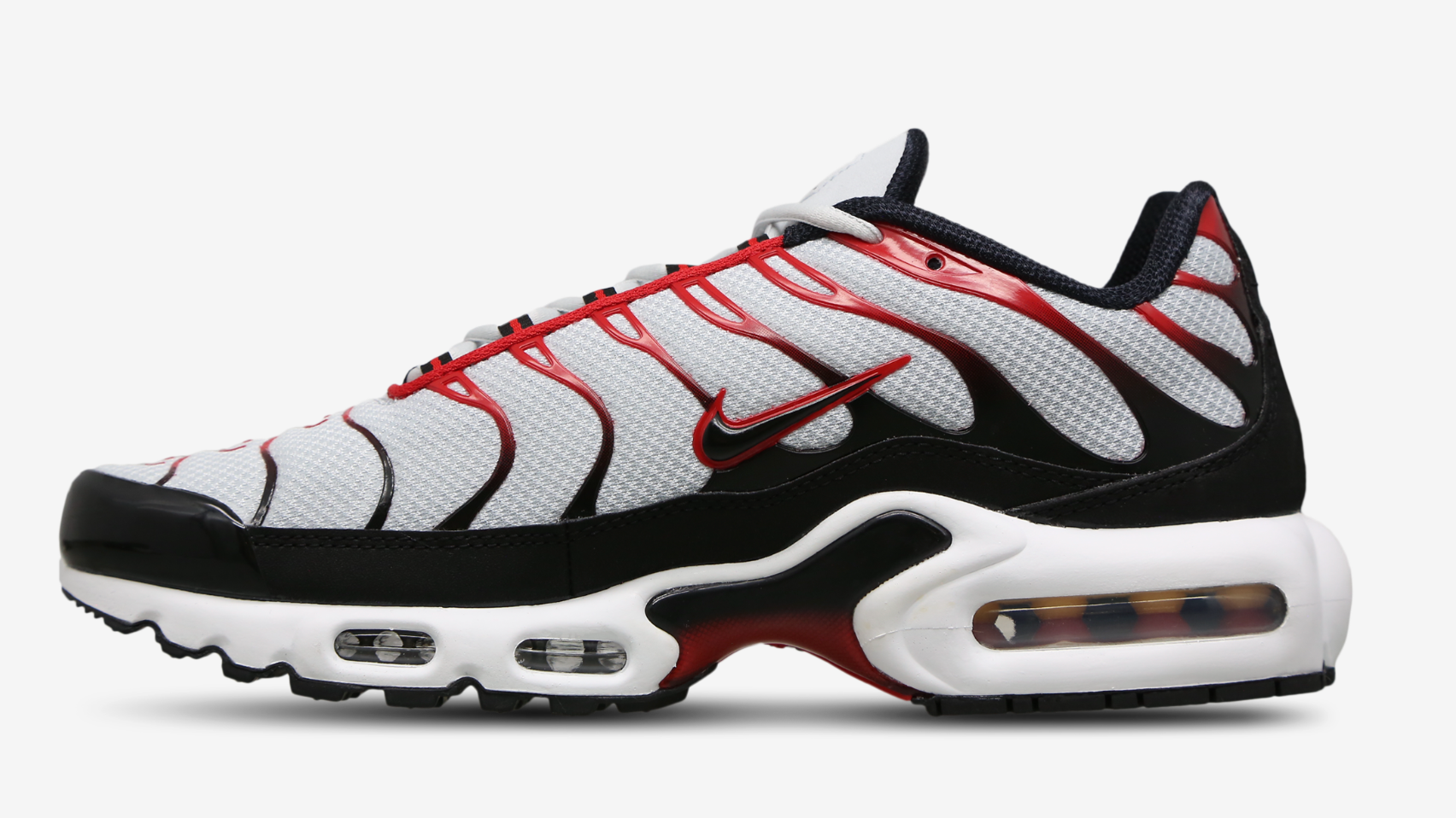 Nike - Air Max - Tuned 1 Rouge Blanc - Vue 3