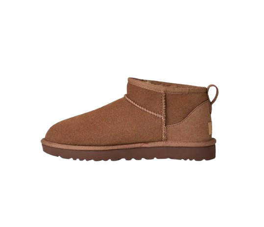 UGG - Classic Ultra Mini - Marron - Vue 4