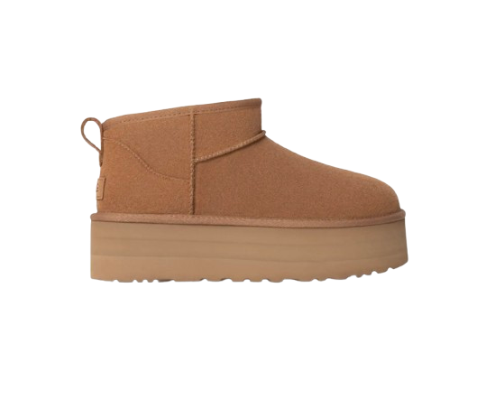 UGG - Classic Ultra Mini - À Plateforme Marron - Vue 1