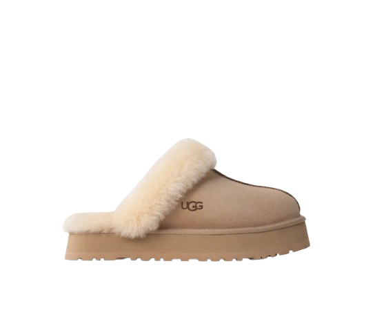 UGG - Classic Boot - Chausson Disquette Sable Beige - Vue 1