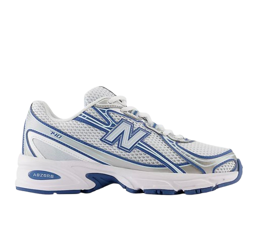New Balance - 740 - Bleu Blanc - Vue 1