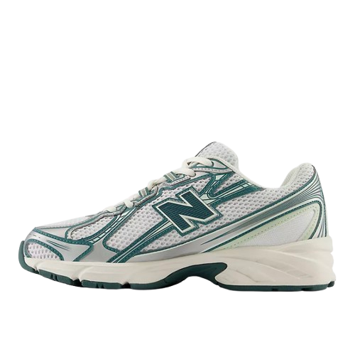 New Balance - 740 - Vert Blanc - Vue 2