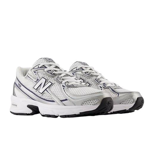 New Balance - 740 - Blanc Argenté - Vue 3