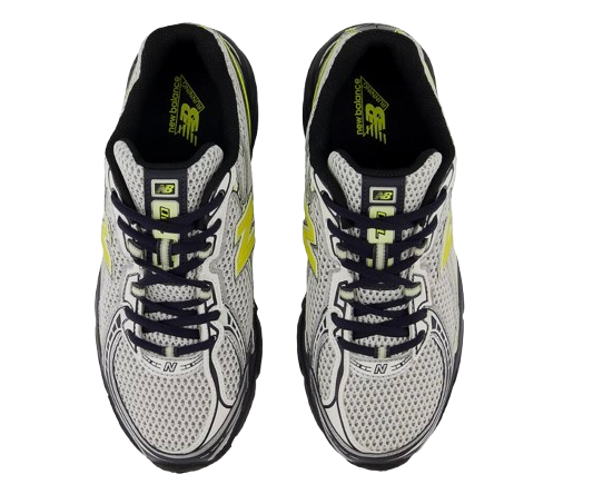 New Balance - 740 - Jaune Fluo - Vue 3