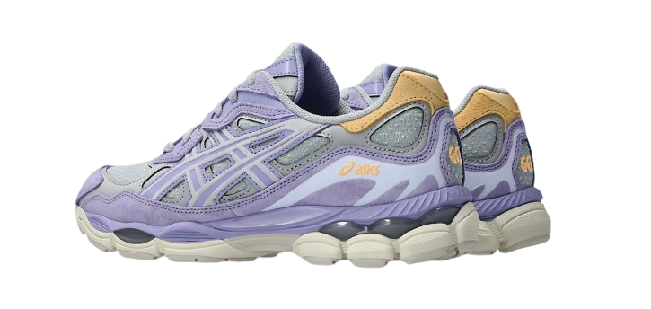 Asics - Gel-NYC - Violette Jaune - Vue 4