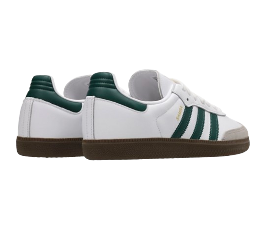 Adidas - Samba OG - White / White / Clear Granite - Vue 4