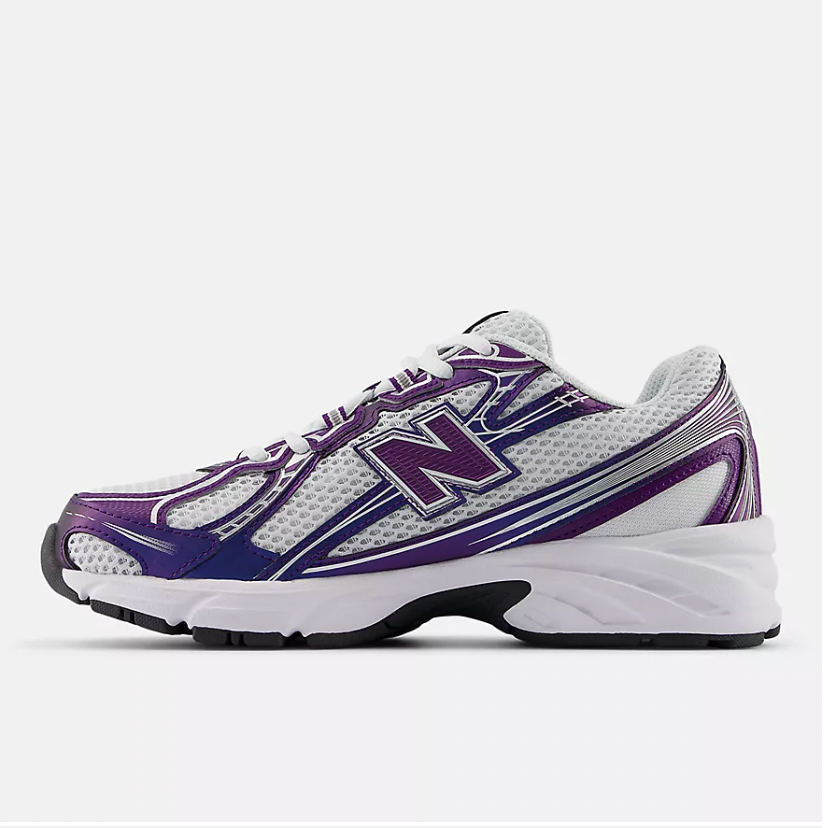 New Balance - 740 - White Et Phantom - Vue 2