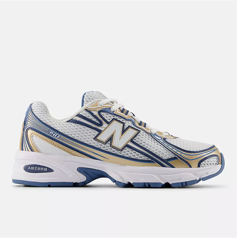 New Balance - 740 - Gold Metallic - Vue 1