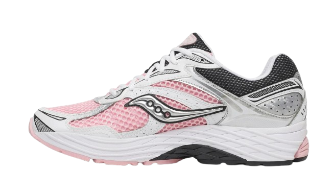 Saucony - ProGrid Omni 9 - Blanc Rose - Vue 3