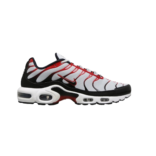 Nike - Air Max - Tuned 1 Rouge Blanc - Vue 1
