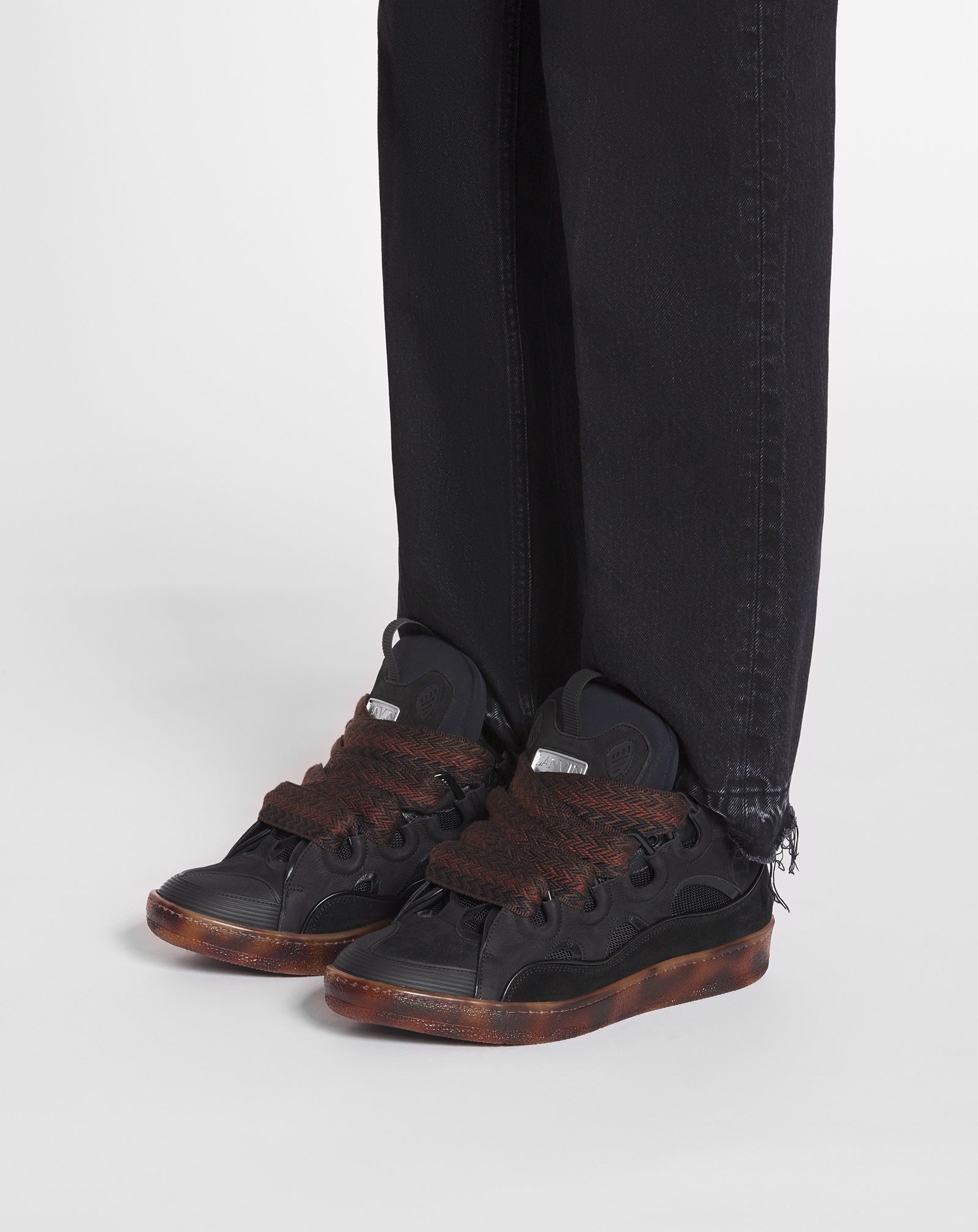 Lanvin - Curb - Black And Brown - Vue 6